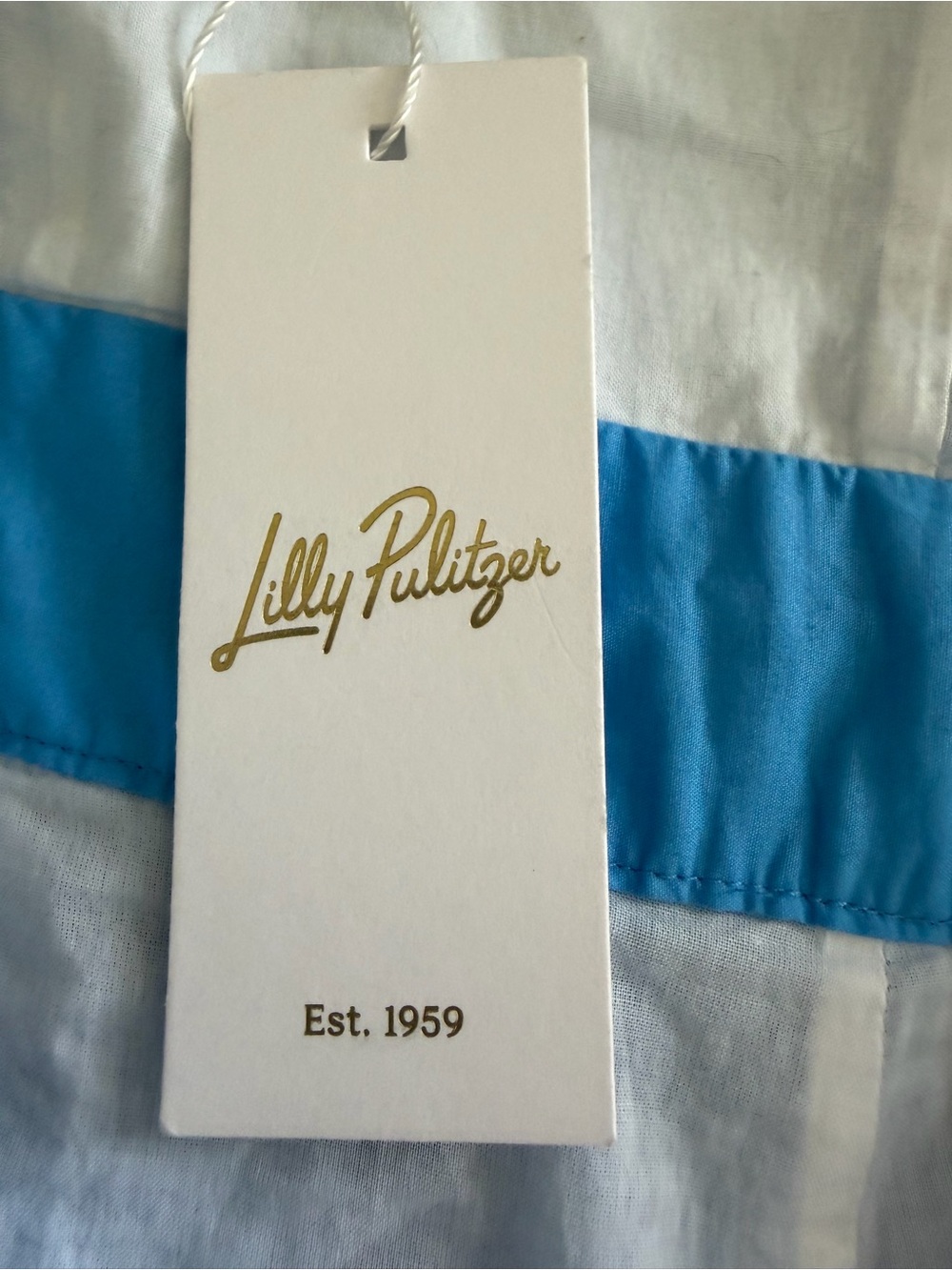 Lilly Pulitzer Blue Nautical Maxi Dress with Pink Sailboat Print with Pockets - Picture 8 of 11
